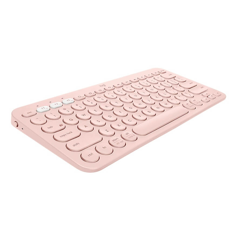 Teclado  K380 Inalambrico Usb/Bluetooth/Multidispositivo / Rose Logitech