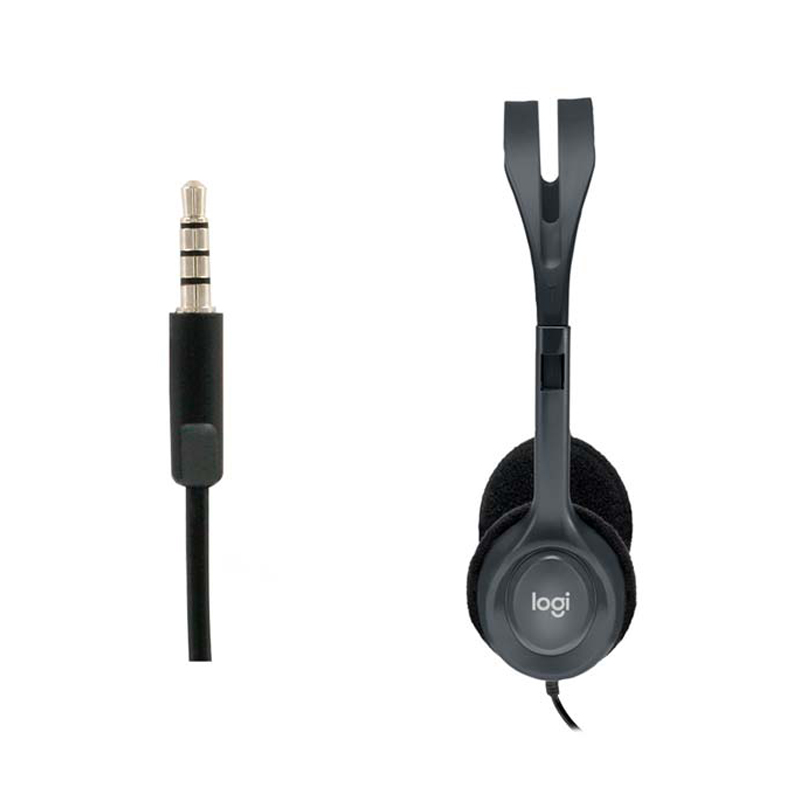 Audifono + Microfono Logitech H111 1 Conector 3.5Mm