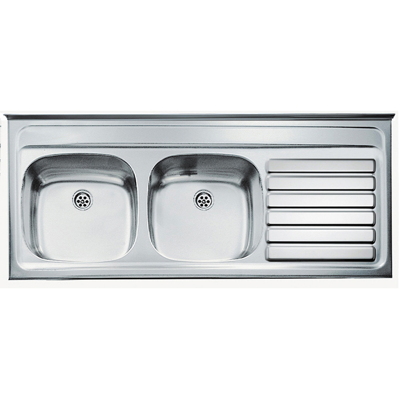 fregadero de sobreponer