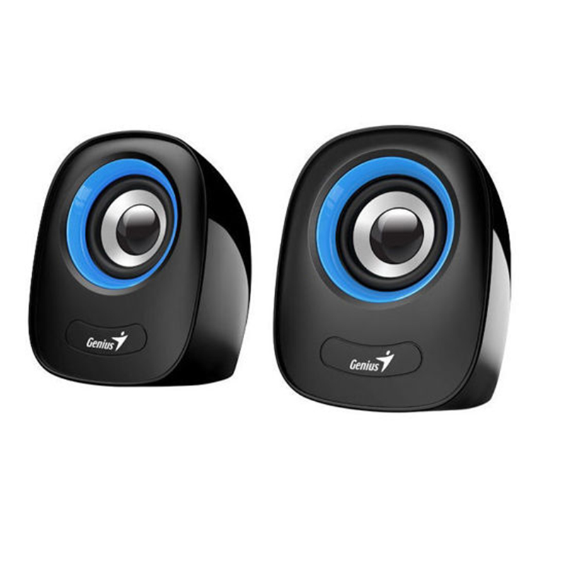 Parlante SP-Q160 Azul, 6w, USB, E. Audio 3.5mm, Control de Volumen Genius
