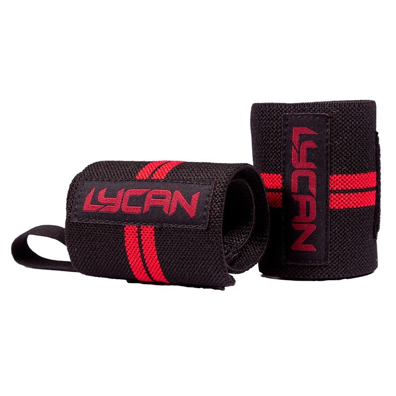 Muñequera  BLACK-RED