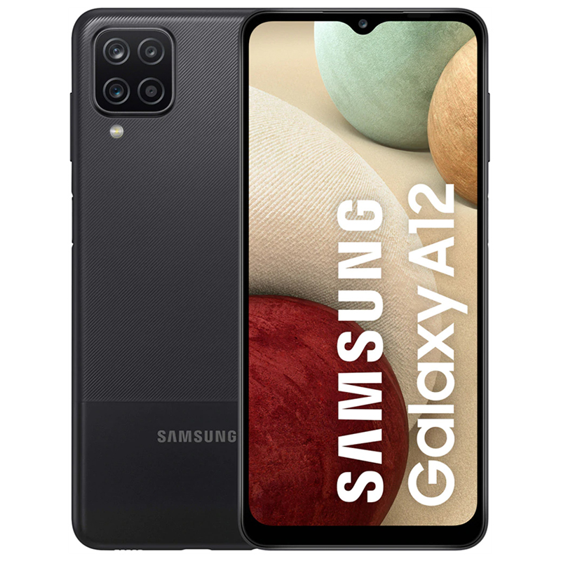 Celular  Galaxy A12 6.5" 4Gb 64Gb Negro Samsung
