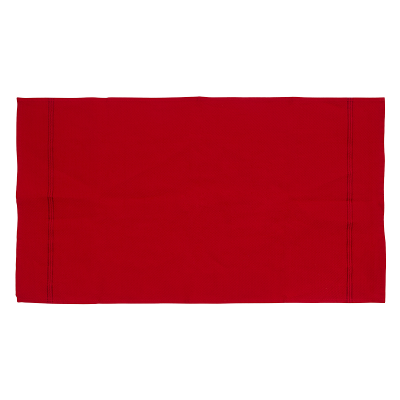 Toalla Di Pietro 70x40cm Rizo Rojo 
