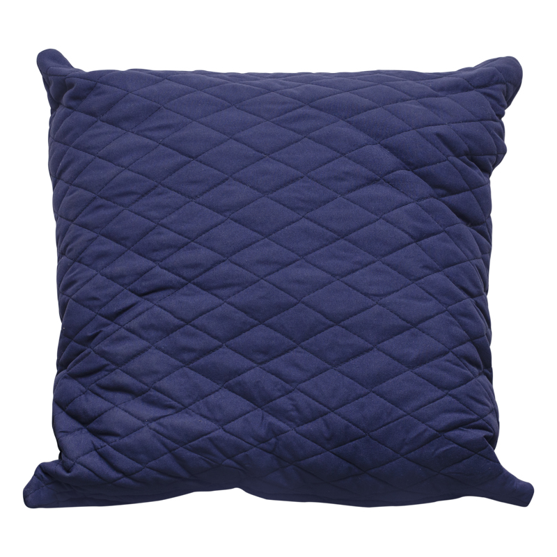 Cojín Decorativo Rombos Azul