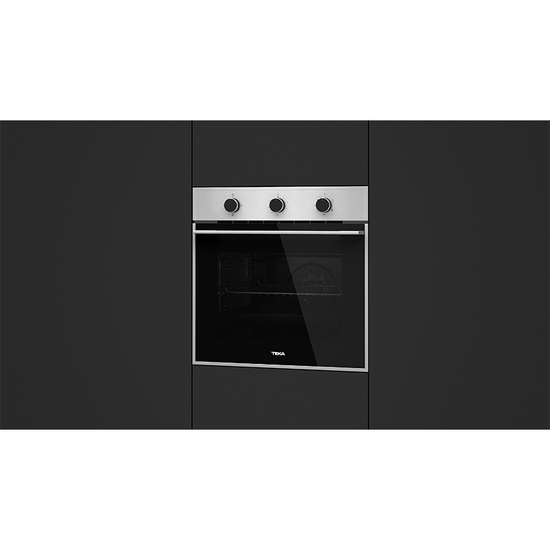 Horno Empotrable a Gas de 4 Funciones 65 Litros 59.5x59.5cm Grill Eléctrico Teka
