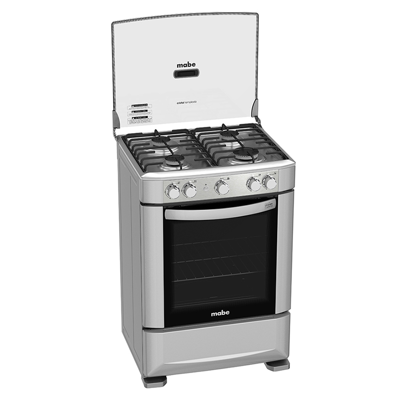 Cocina a Gas 4 Quemadores 60x92.5cm  Mabe