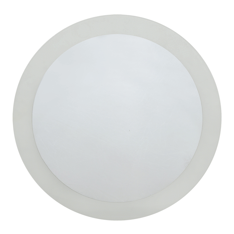 Espejo Redondo con Borde Arenado 45x45cm