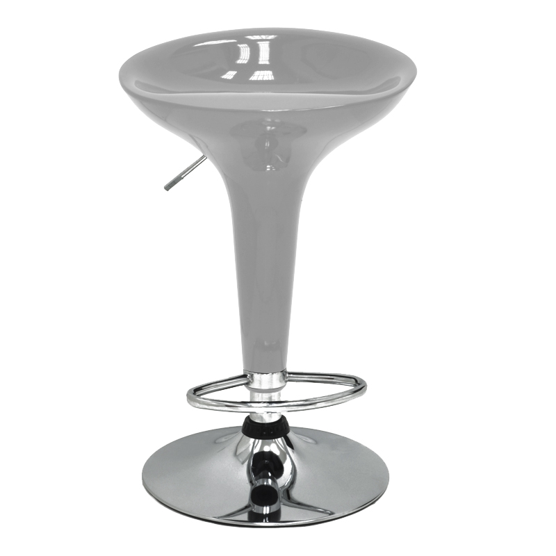 Banco para Bar con Espaldar Bajo con Soporte para Pie