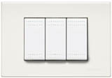 Placa 3 Huecos Light