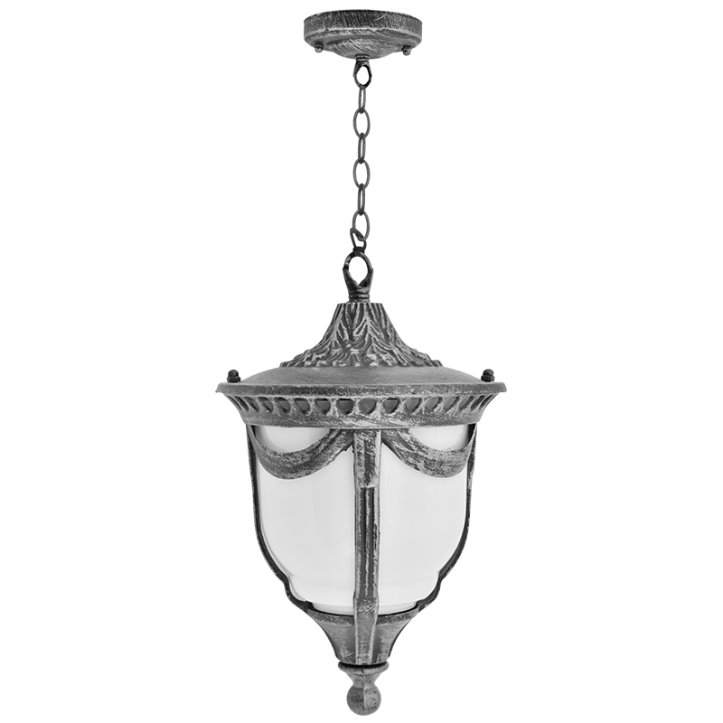Farol Negro Gris Colgante Stander con 1 Boquilla Watts 60w