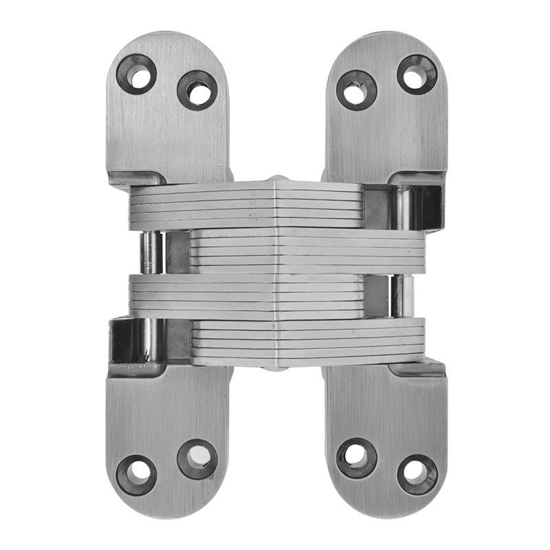 Bisagra Invisible con Tornillos de Satín