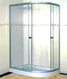 Mampara Semi Circular 85 x 120 x 194 cm