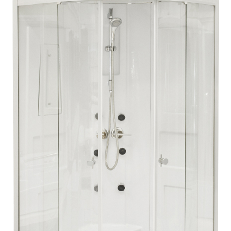 Cabina Circular 90 x 90 x 218 cm con Jets 