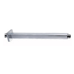 Brazo de Ducha Cuadrado para Tumbado Cromado de 20 cm 