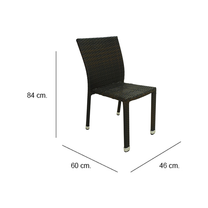 Silla Tejida  Wengue Cancún