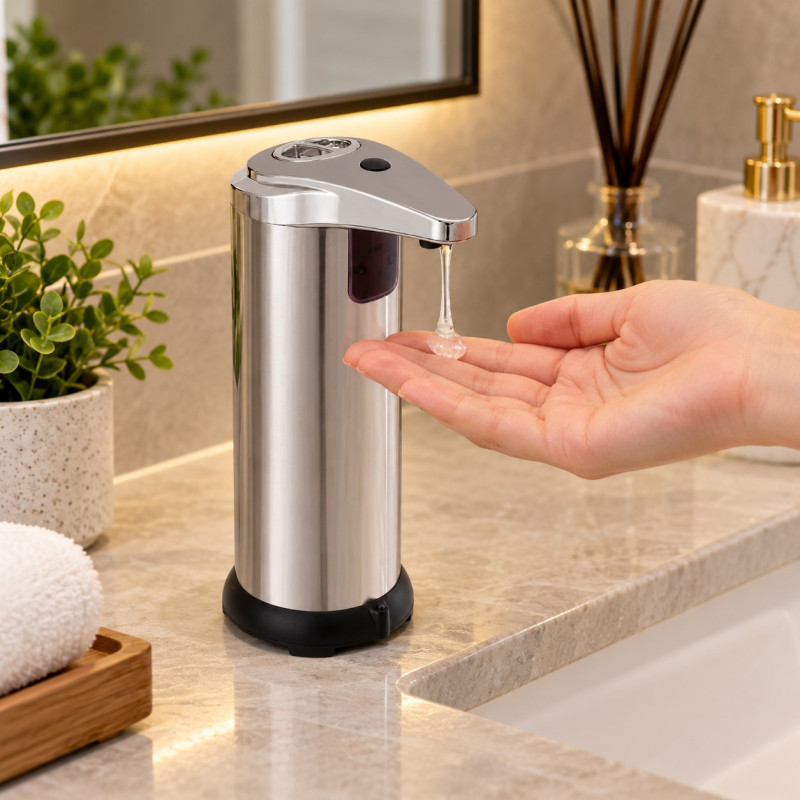 Dispensador Para Jabón Líquido  con Sensor 250ml