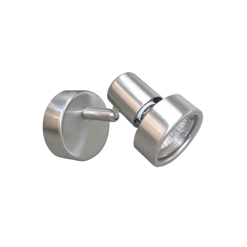 Aplique de Pared Móvil Cromado con Foco GU10 de 50W