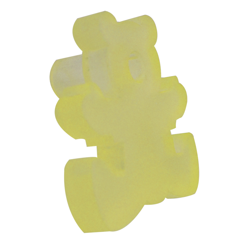 Pomo Oso Acrílico de 5x4 cms. AyB