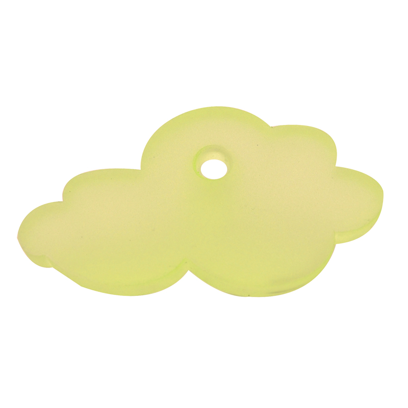 Pomo Nube Acrilico 6.5x3 cm AyB