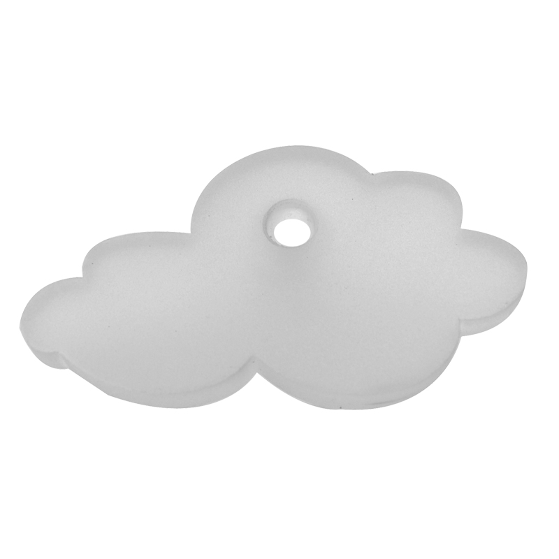 Pomo Nube Acrilico 6.5x3 cm AyB