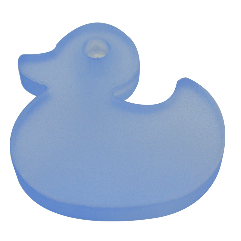 Pomo Pato Acrilico de 4.5x5 cms. AyB
