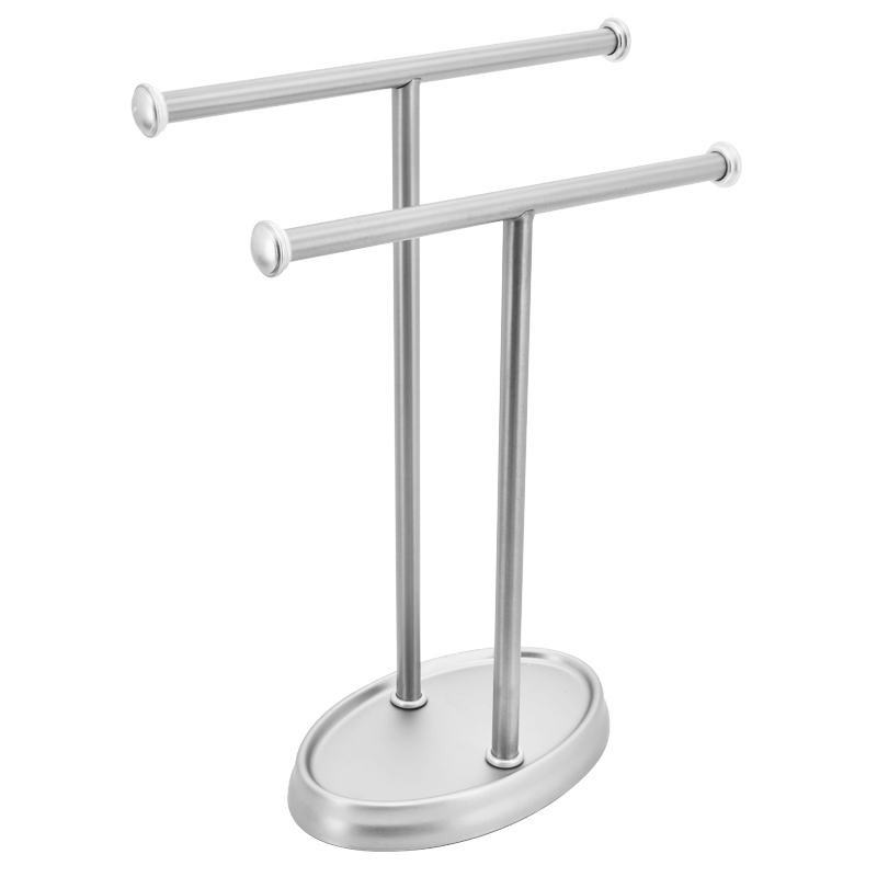 Toallero de mesa doble Palm Níquel Umbra 