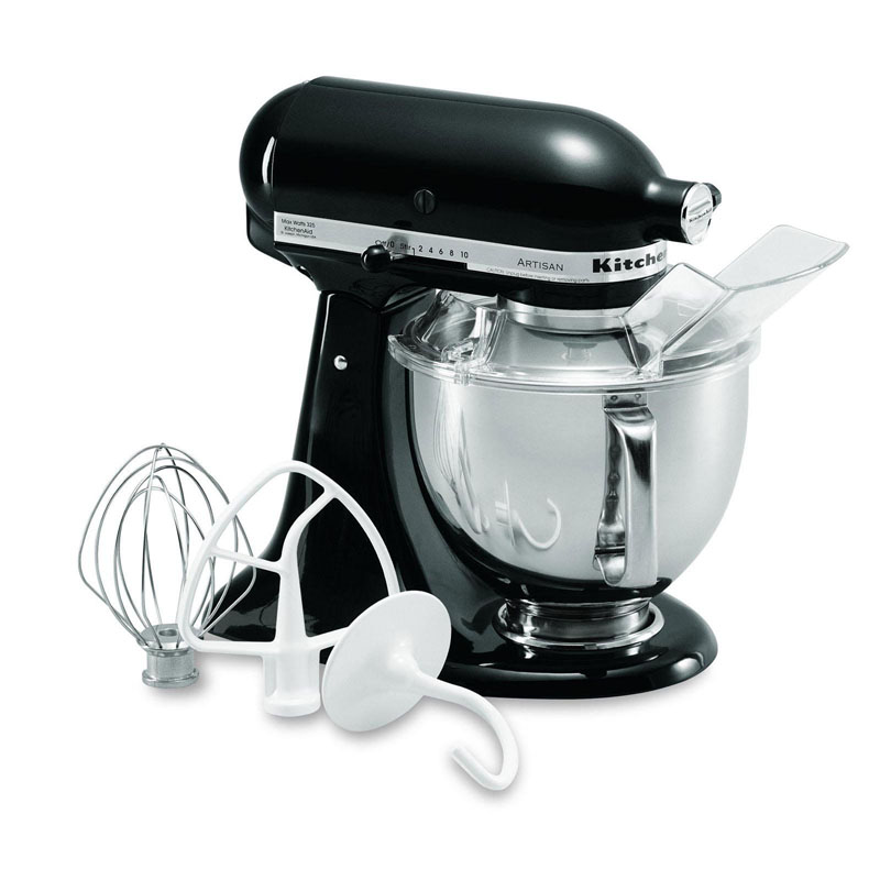 Batidora de 4 litros Negra con Base Artisan Kitchen Aid