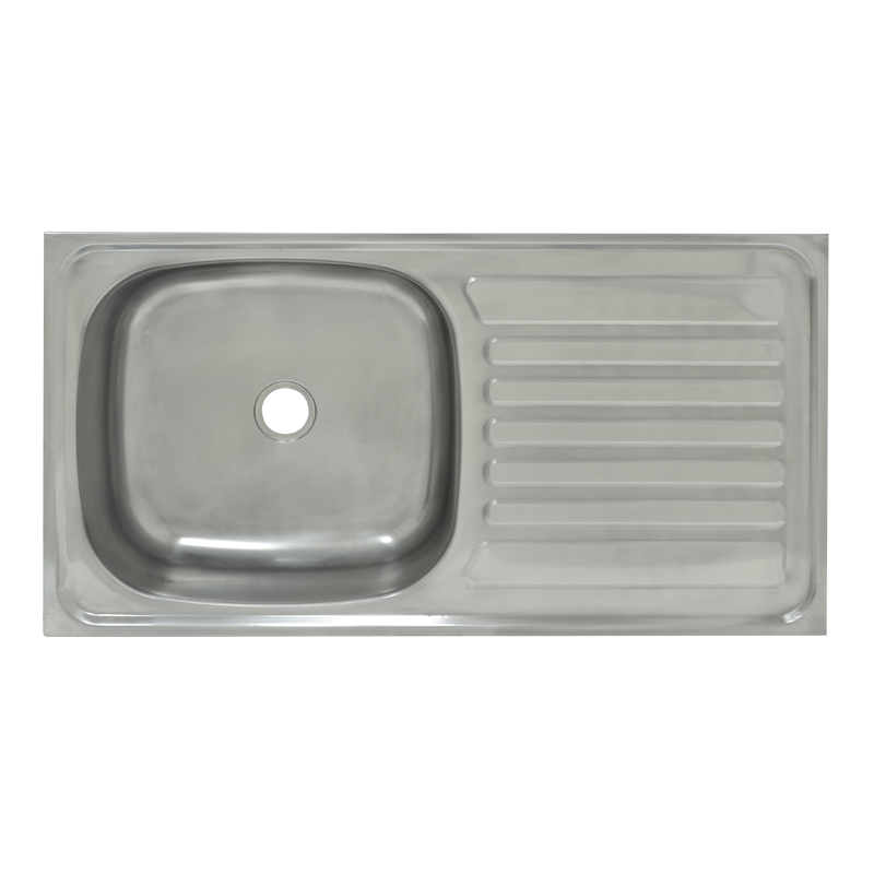Lavadero de Sobreponer 75 x 40 de 1 Pozo con Escurridor Reversible de Acero Inoxidable Mastermaid