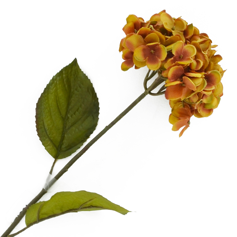 Flor Hortensia Pequeña Salmon