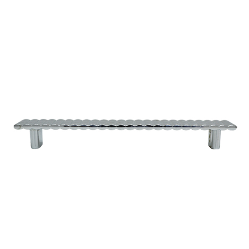 Tiradera  de Estilo Almohadillado  Cromo 160mm