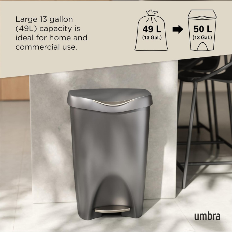 Tacho Brim 50L Níquel Umbra