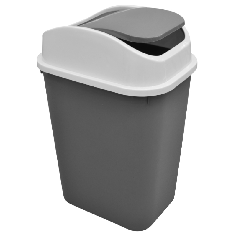 Tacho de 35 Litros para Basura con Tapa Giratoria