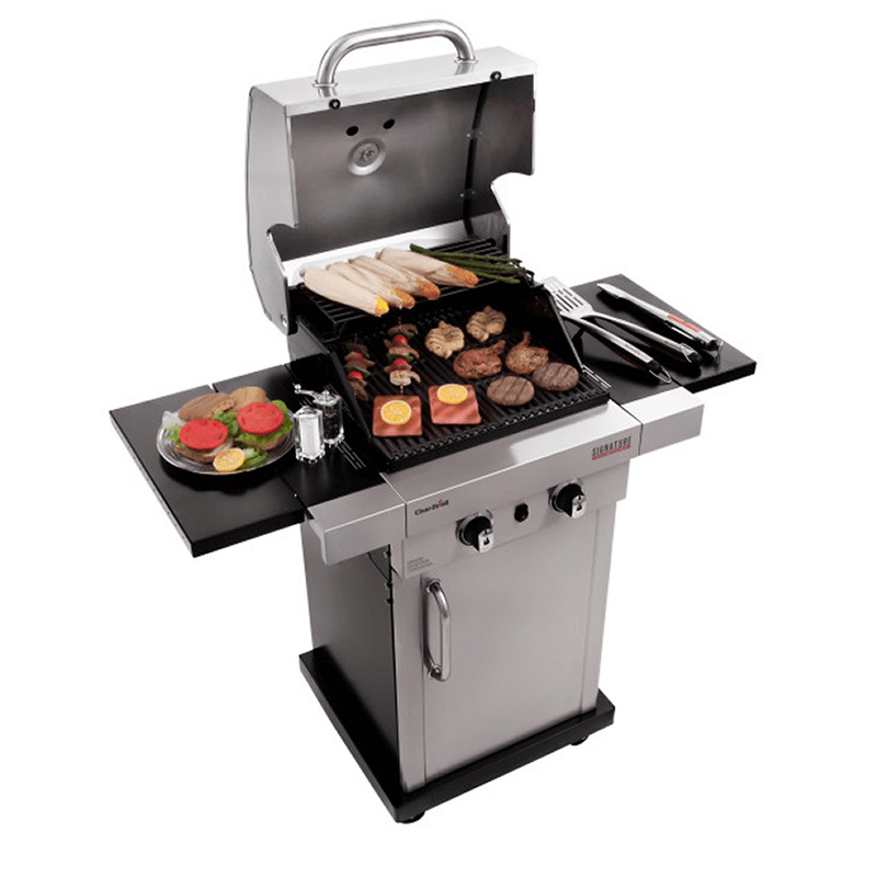 BBQ a gas Signature TRU-Infrared con 2 quemadores Char-Broil 