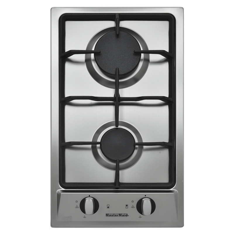 Cocina Mixta con 3 Quemadores a Gas y 2 de Inducción Vitrocerámica de  87.5x51cm Mastermaid