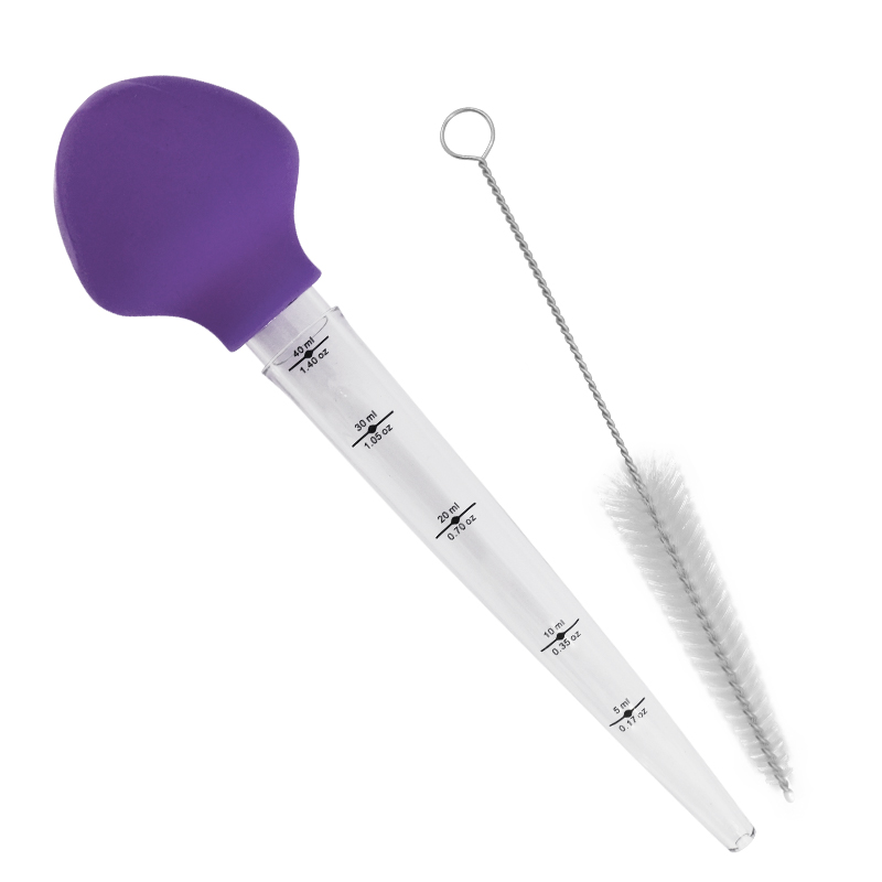 Gotero con Brocha para Adobar y Limpiar Pavo