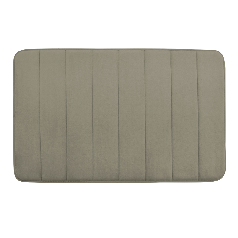 Alfombra Memory Foam Café Claro 50x80cm