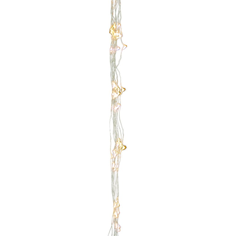 Luces Amarillas Enredaderas Intermitentes con 360 Led  de 3mt
