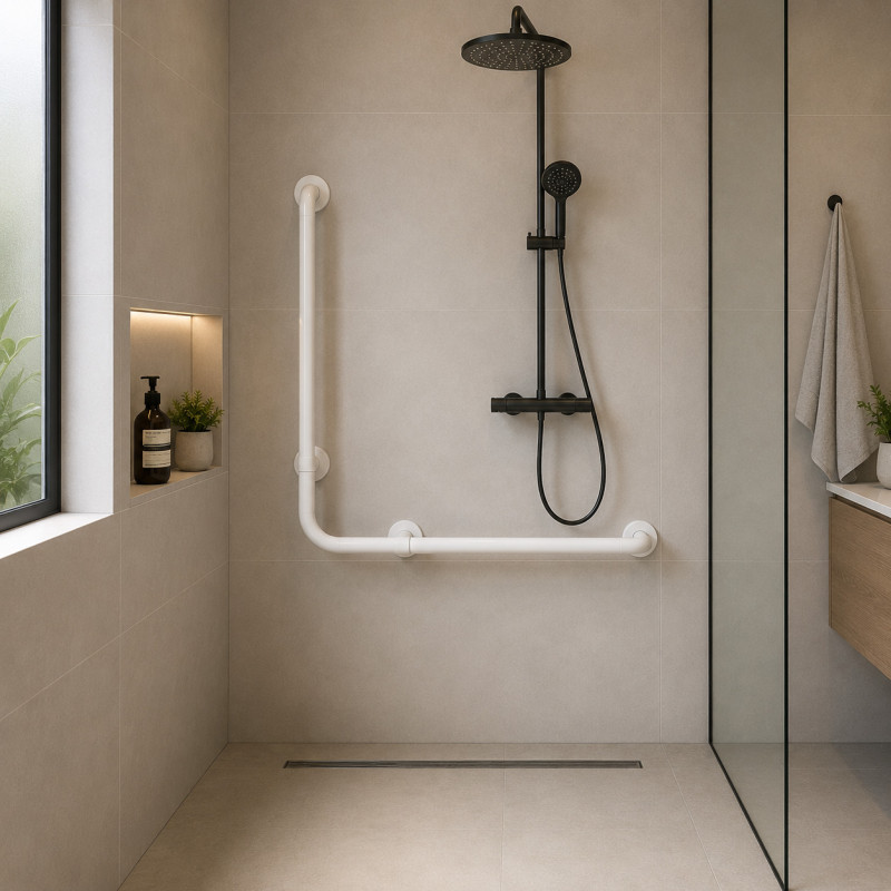 Soporte para Baño 90g Blanco Primanova