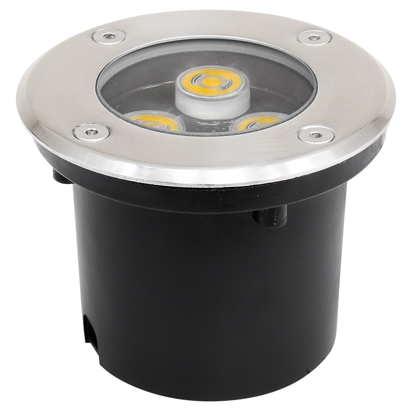 Lámpara de Piso LED Empotrable de Luz Cálida 2700k de 3W