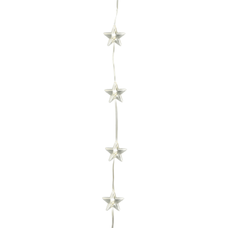 Luces Navideñas Blanca Estrella de 3mts con 300 Led