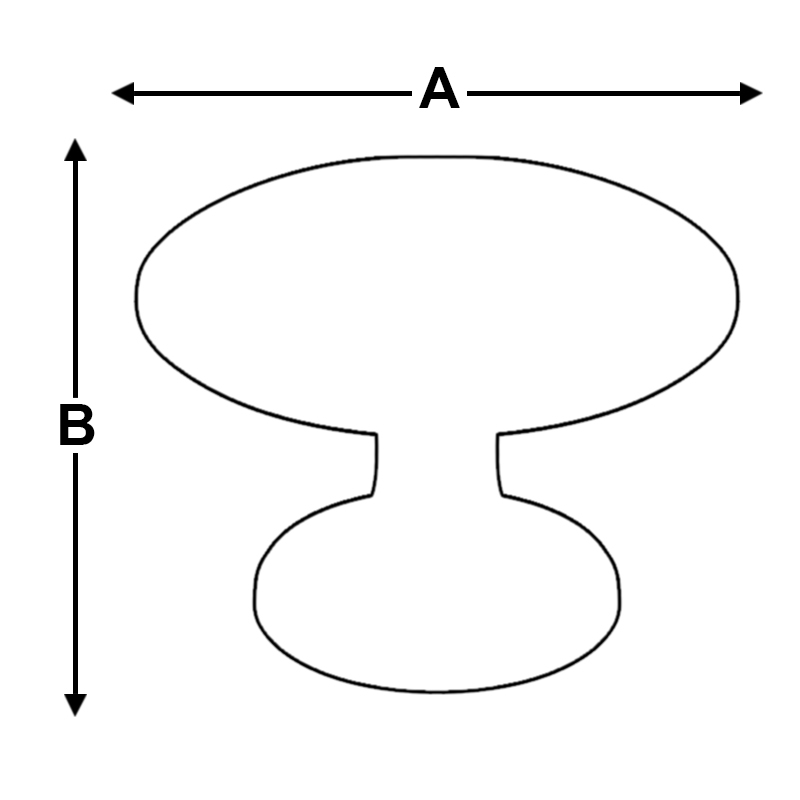Pomo Níquel Satinado 2.3cm 