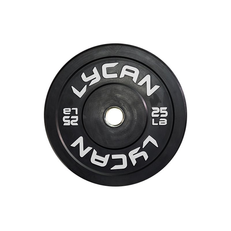 Discos de Caucho Negros 25lb