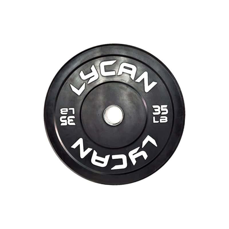 Discos de Caucho Negros 35lb
