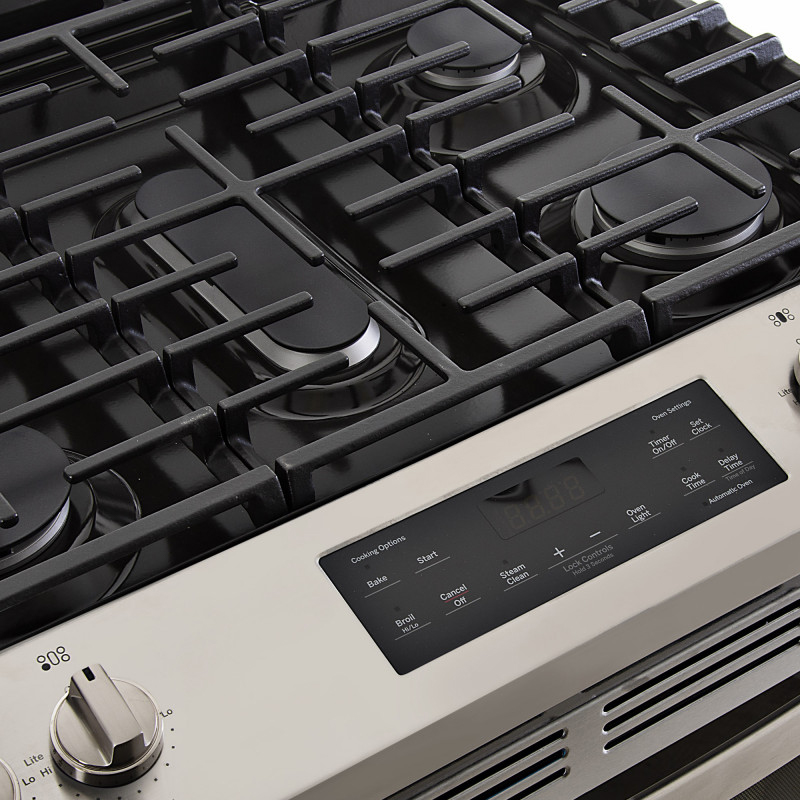 Cocina a Gas 5 Quemadores 76cm EG7686SSC0  General Electric