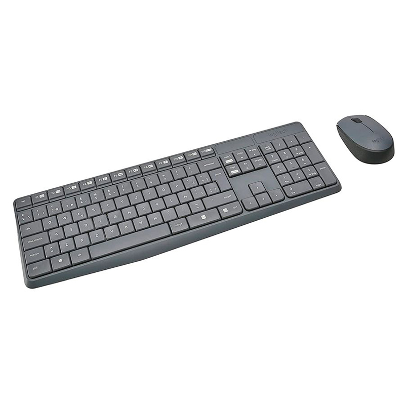 Teclado + Mouse Logitech Inalambrico Mk235 Anti-Derrame
