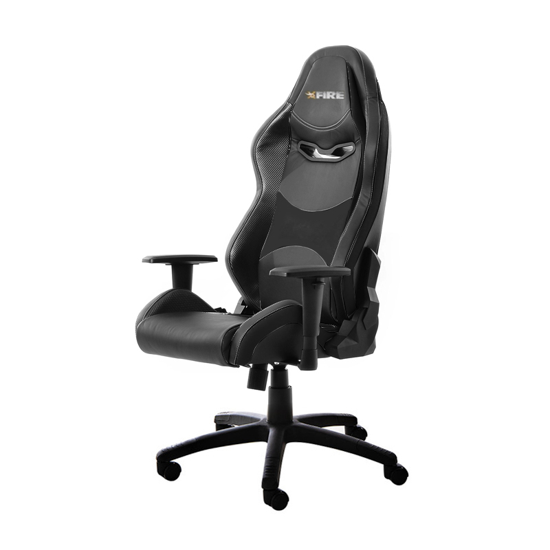 Silla Gamer Ergonómica Negra Xfire 