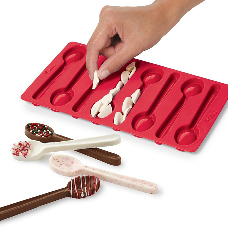 Molde con diseño de Cucharas Wilton