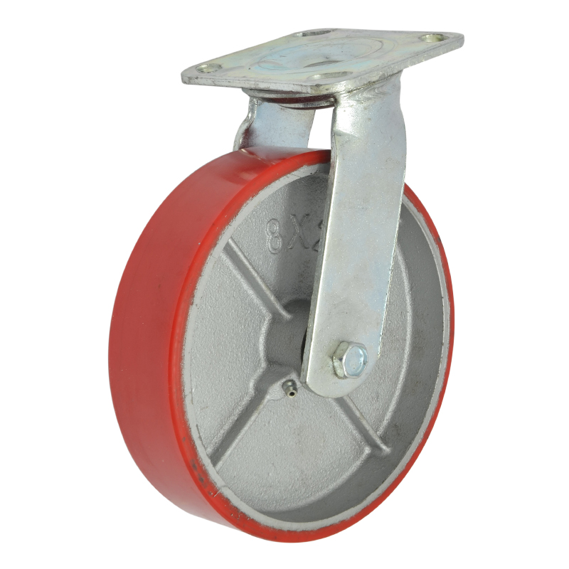Rueda Roja con Plataforma 8x2