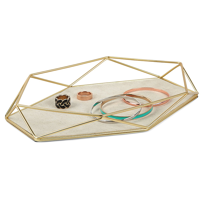 Porta Joyas Prisma Bronce Umbra