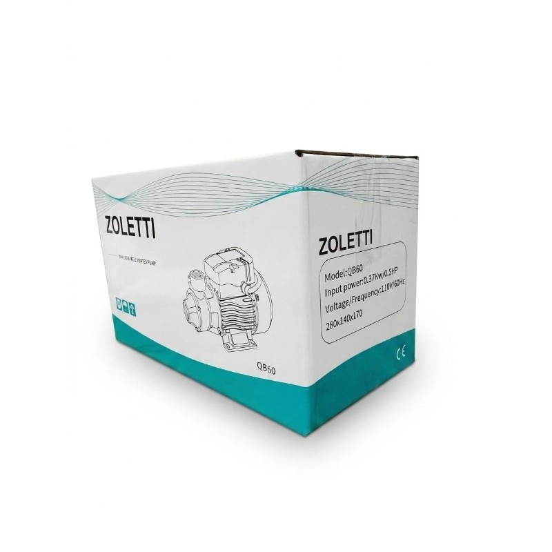 Bomba ½ HP ZOLETTI™ 1"x 1" 110V QB60